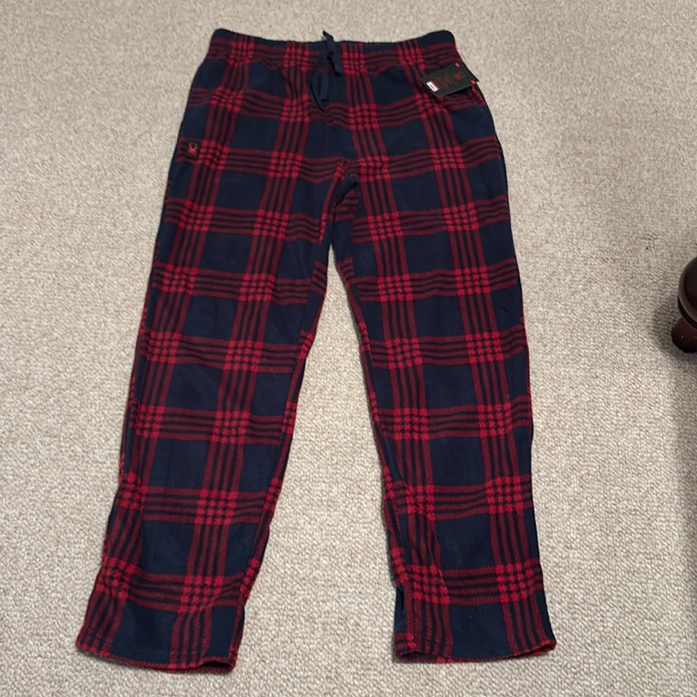 Men’s Large Spyder Very Soft Loungewear with Tags, Pockets and Tie in Waistband